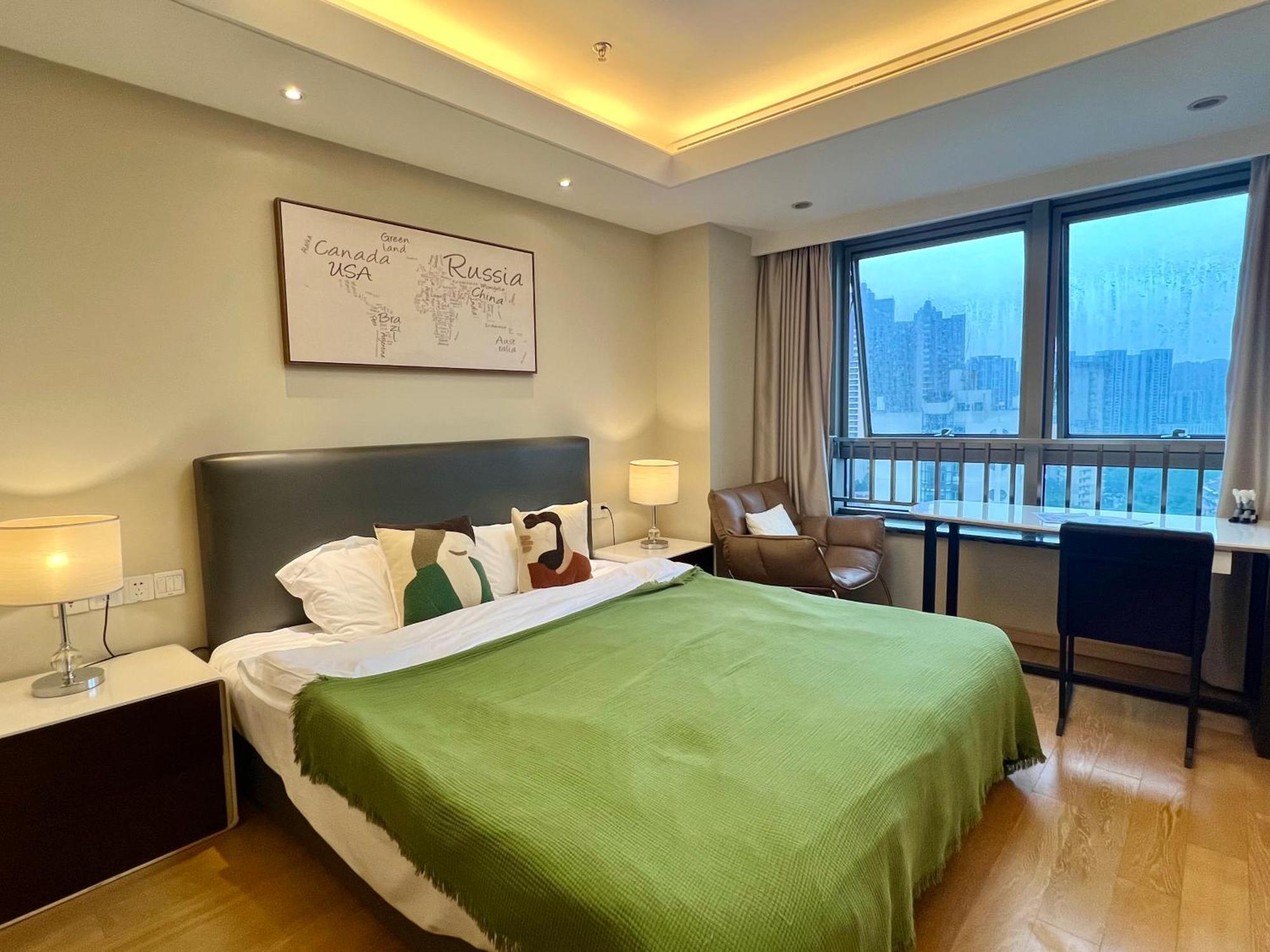 Shanghai Lerongju Boutique Apartment Экстерьер фото